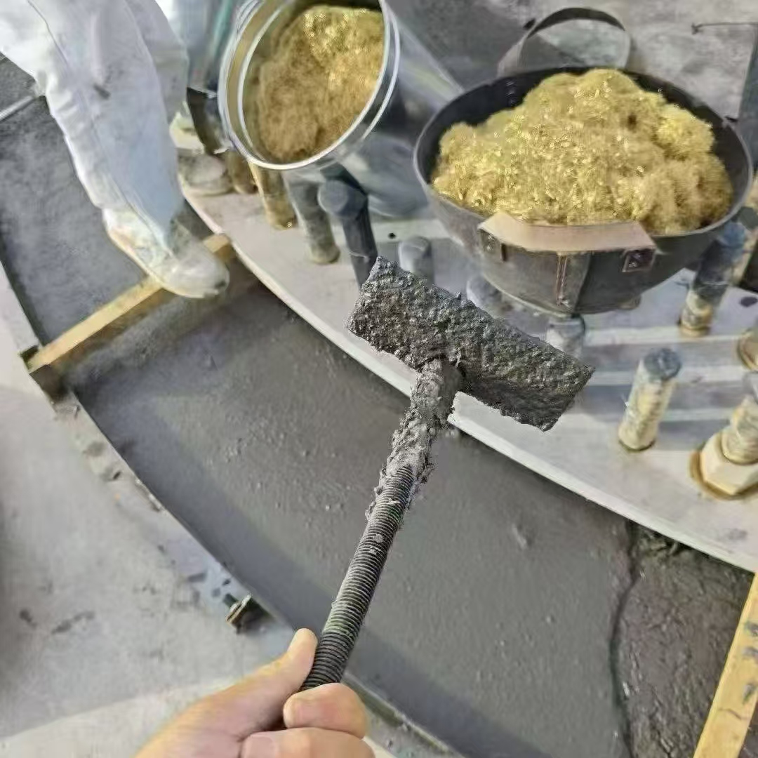 赣州C120钢纤维高强无收灌浆料 轧机压缩机汽轮机发电机锻压设备底座灌浆材料